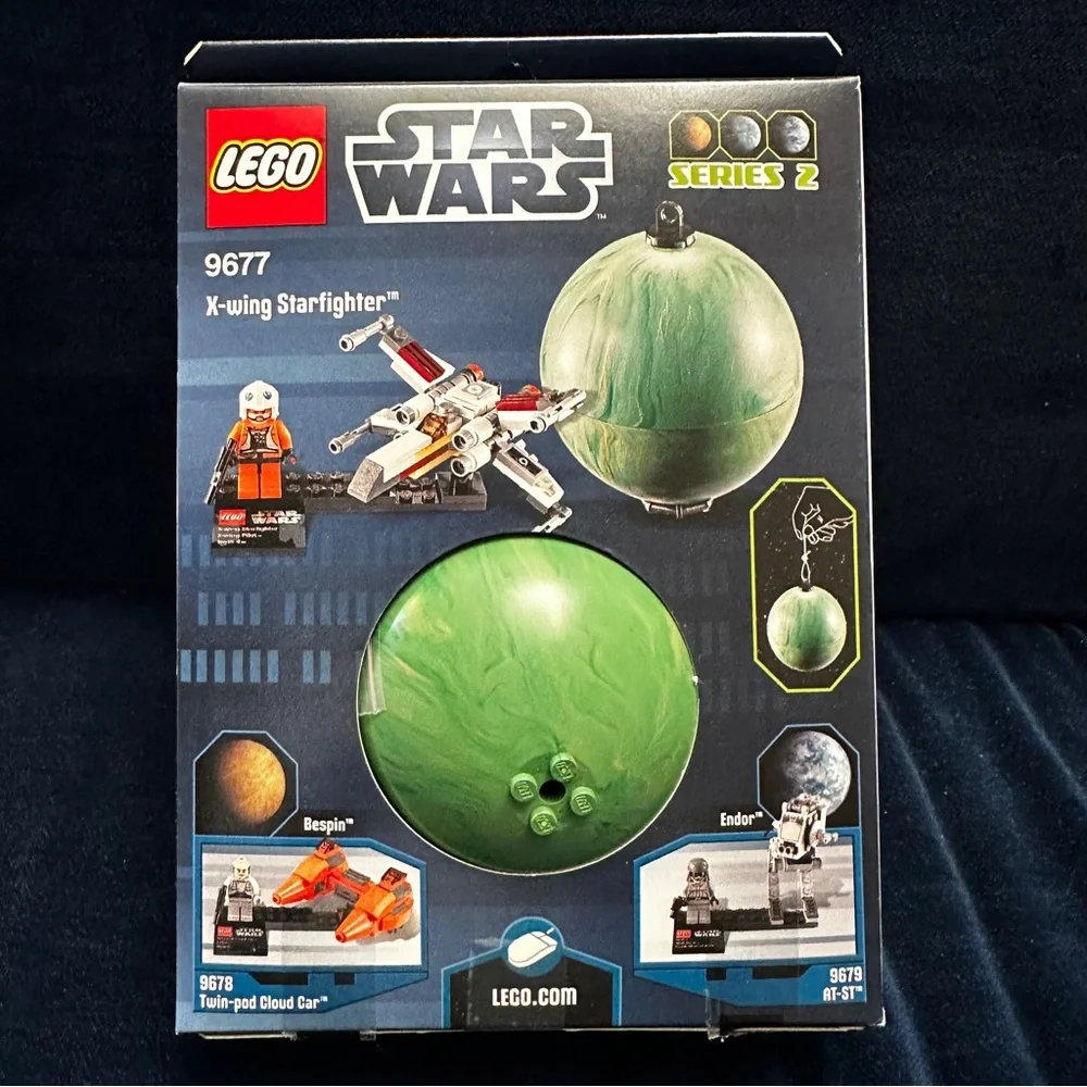 NEW LEGO Star Wars X-Wing Starfighter & Yavin 4 Set #9677 - Picture 2 of 6